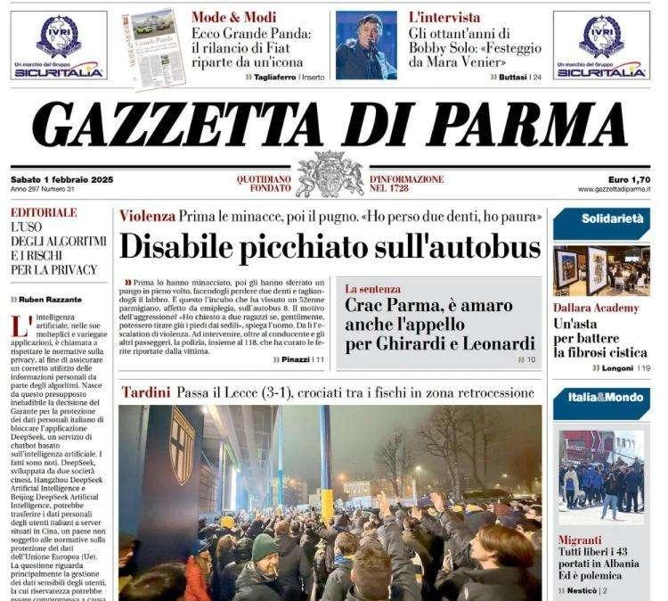 Ko casalingo contro il Lecce, Gazzetta di Parma: "Il Parma contestato dai tifosi"