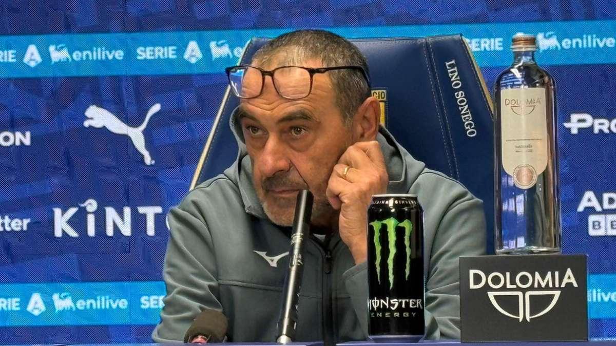 Lazio, Sarri ai canali biancocelesti: “Vittoria meritata se si guardano le statistiche”