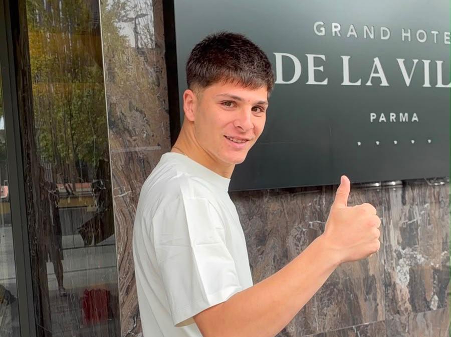 Thomas de Martis è a Parma! Le prime immagini del giocatore in città
