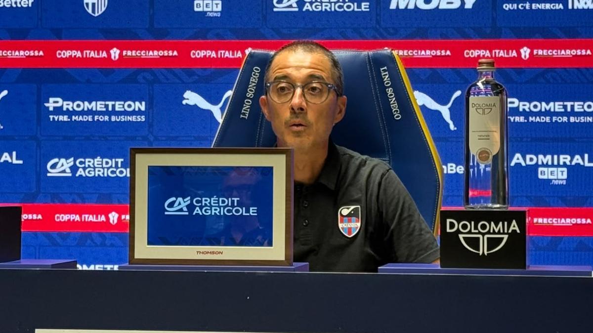 Catania, Longo: "Per Rinaldi Catania è un posto ideale per crescere. Ci sono pressioni come fossero in A"