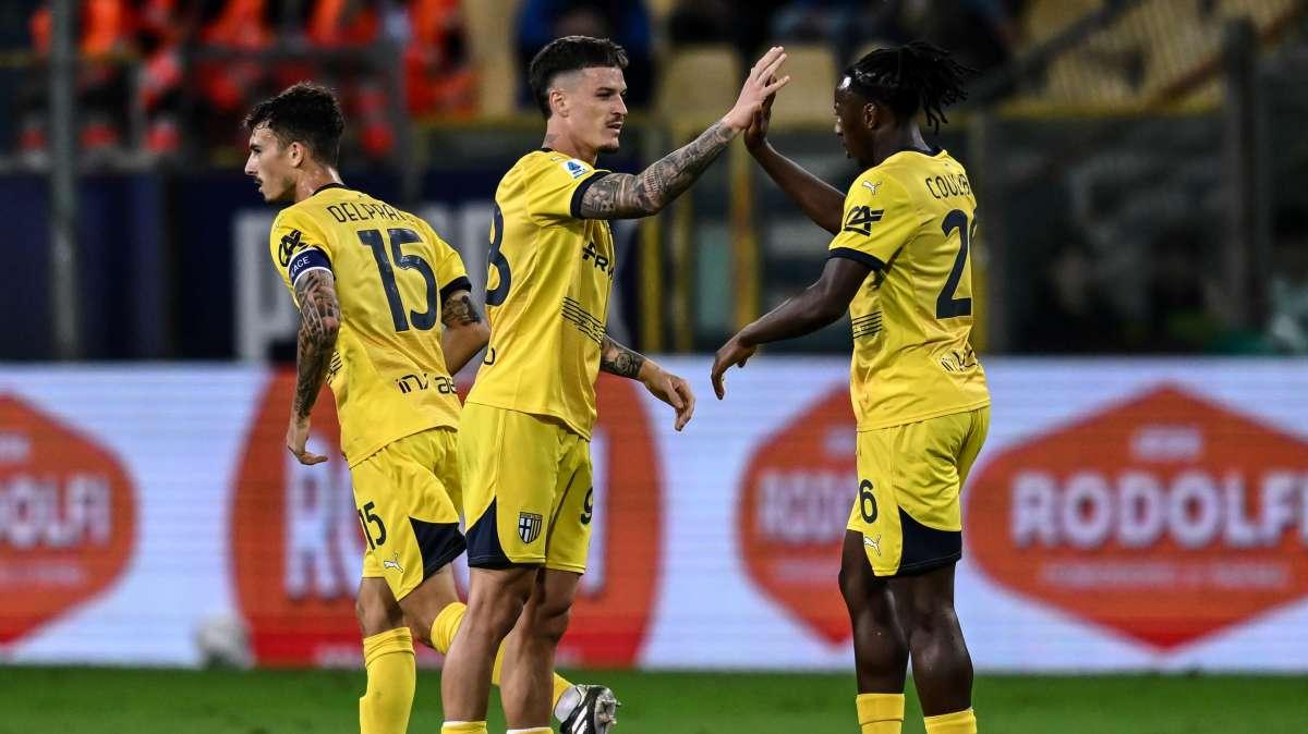 Serie A, il Parma sale a quota 12 e si allontana dalle zone basse