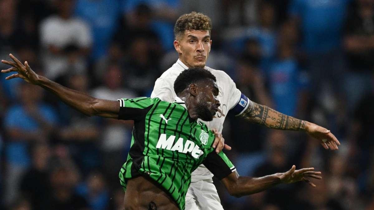 Serie A, il Sassuolo festeggia con Fadera e inguaia la Lazio