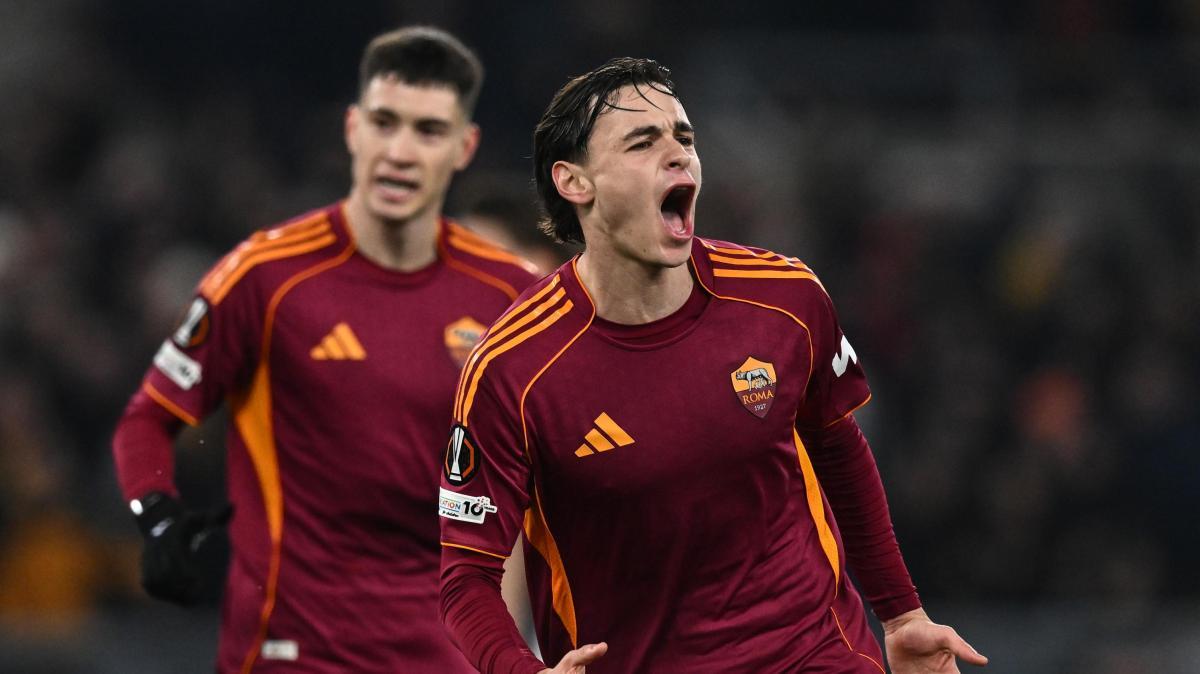 Europa League, Pisilli regala la vittoria alla Roma con lo Stoccarda. Bologna fermato sul 2-2 dal Celtic 