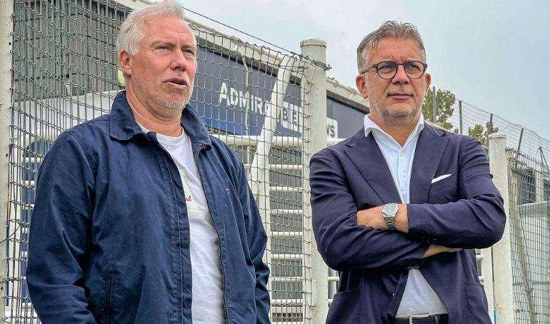 Ospite a sorpresa a Collecchio: incontro con Cherubini e quattro chiacchiere con i giocatori per Sensini