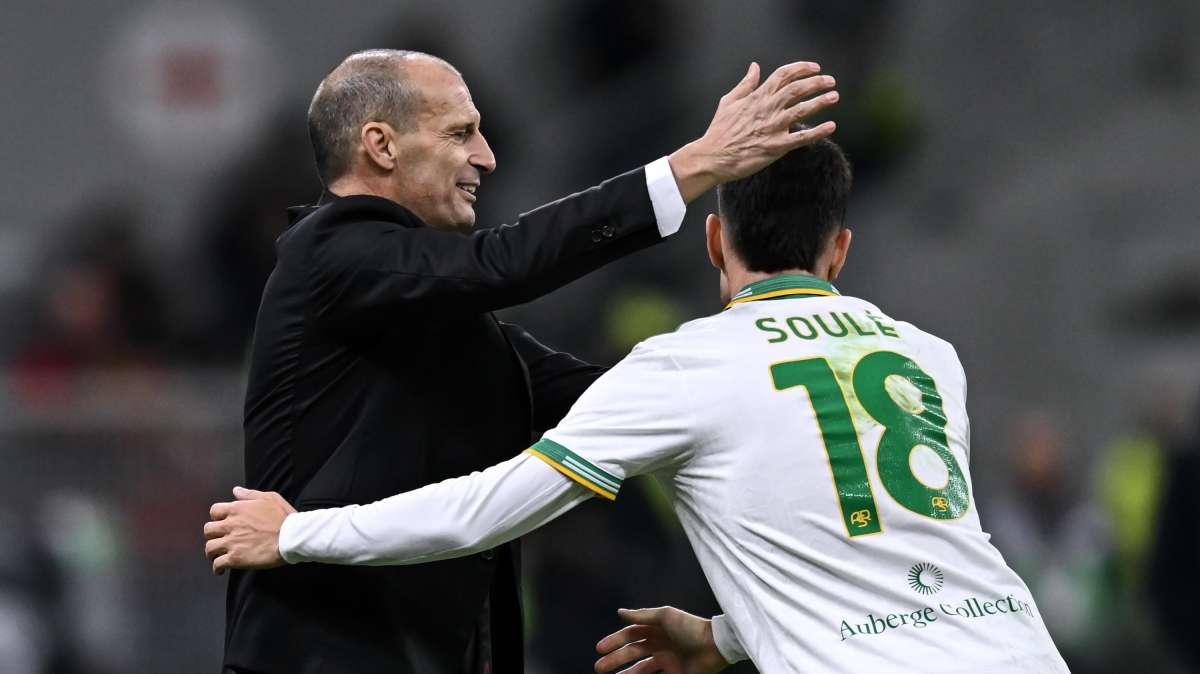 Milan, Allegri: "Quello che si pensa prima della partita poi non succede mai"