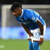 Napoli, Alisson Santos costretto al cambio per infortunio contro l'Arsenal: le sue condizioni