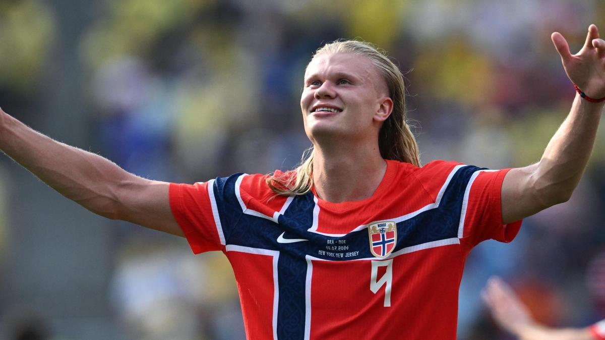Erling Haaland, Norvegia