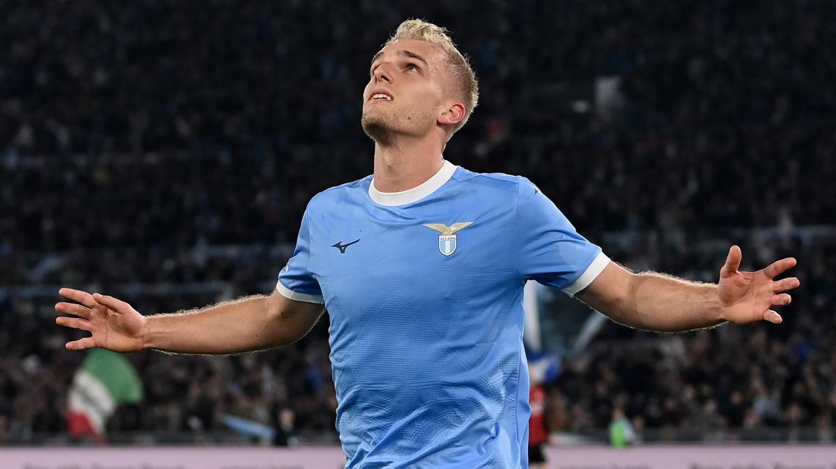 Gustav Isaksen, Lazio