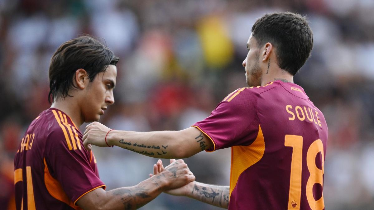 Dybala e Soul&egrave;, Roma