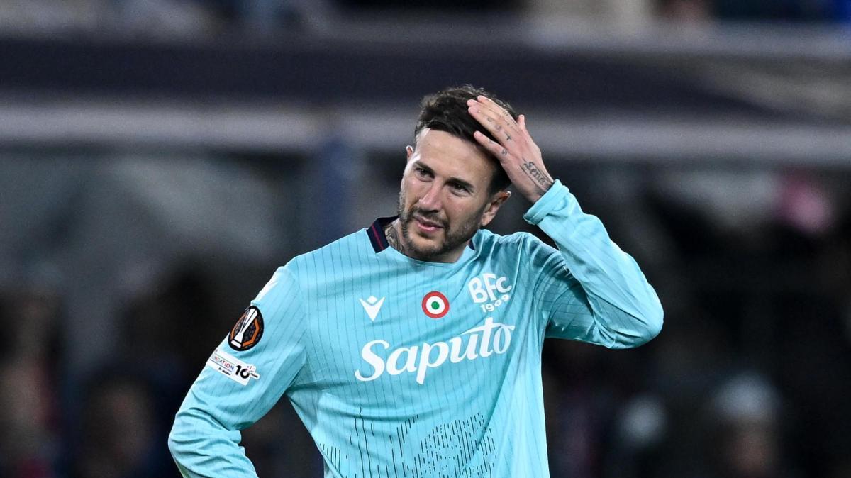 Infortunio per Bernardeschi: il Bologna termina in 10