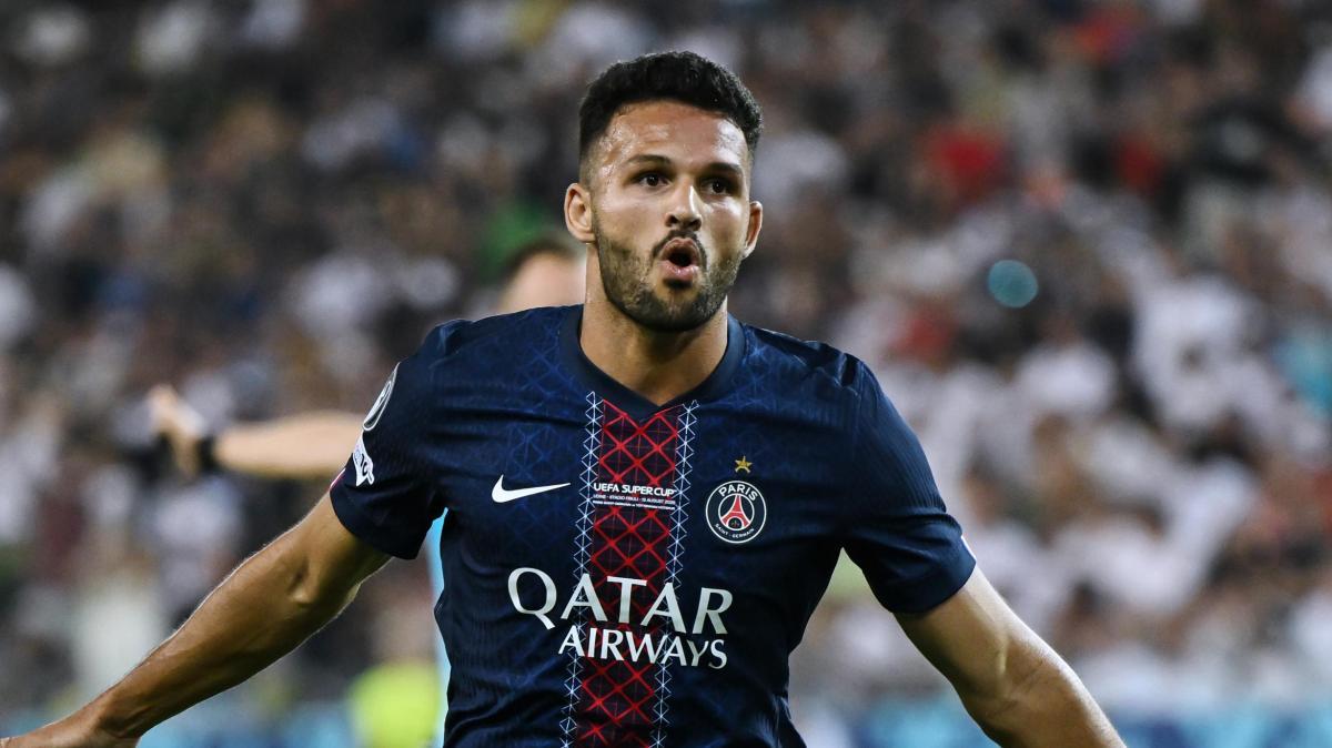 Goncalo Ramos, in maglia PSG