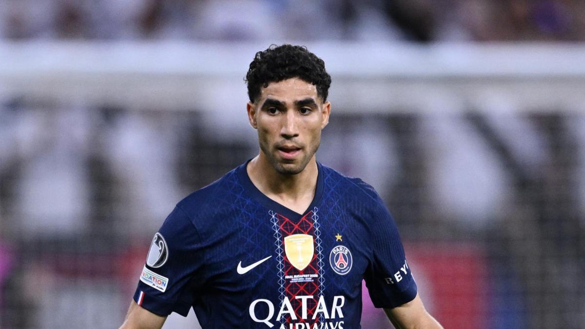 PSG, infortunio per Hakimi: le sue condizioni, il comunicato