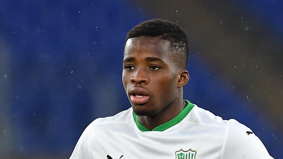 Traor&eacute; in maglia Sassuolo 