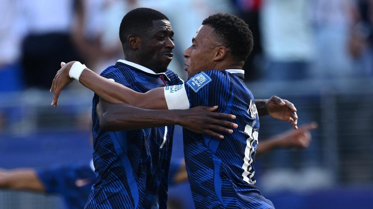 Dembel&egrave; e Mbappe, Francia