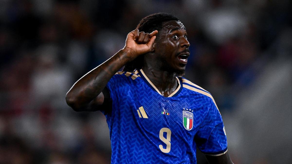 Moise Kean, Italia