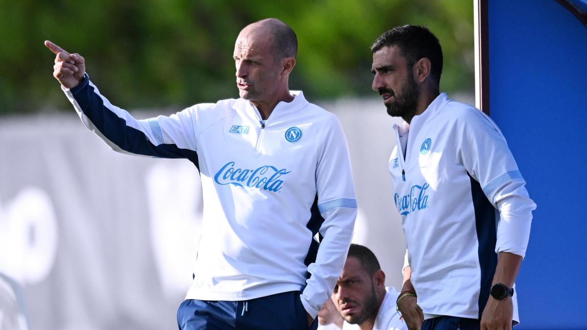 Allegri, allenatore Napoli