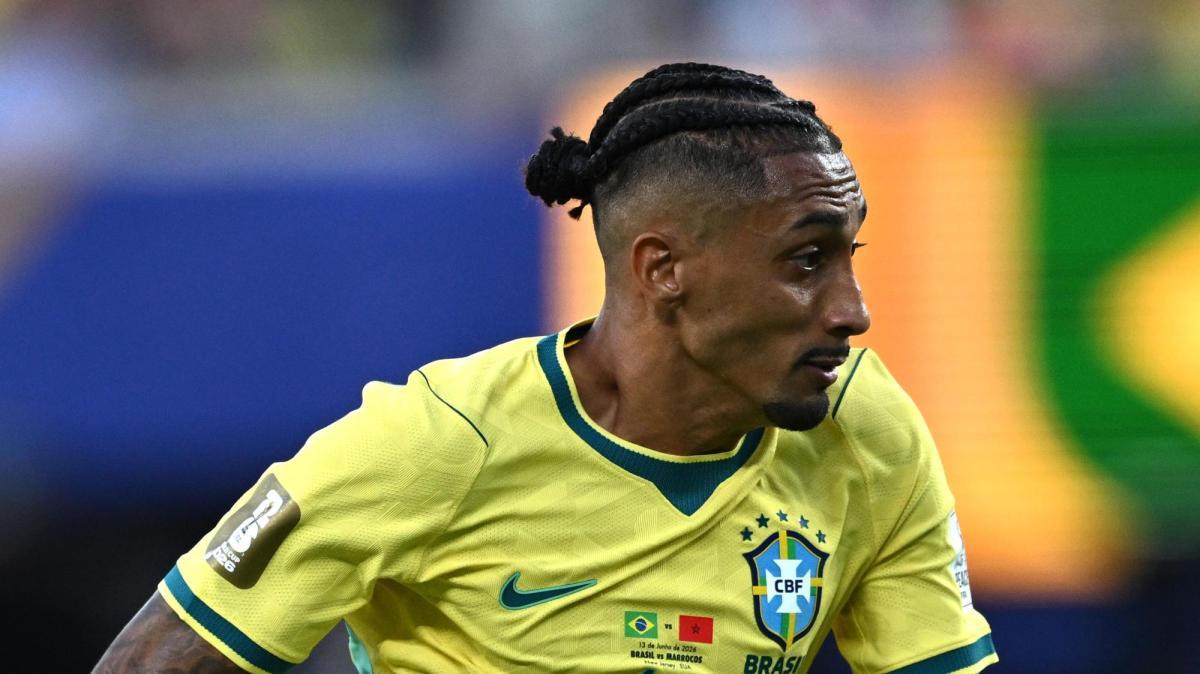 Raphinha, Brasile