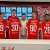 Alessandro Gaucci ha presentato gli ultimi acquisti del Perugia: Van Amersfoort, Vergani, Renault e Seha