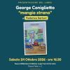Il 24 ottobre Federica Sartori presenterà ad Orvieto il suo libro "George Coniglietto 'Mangia Strano' "