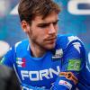 La grande gioia del figlio d'arte Luca Cardaccia, che ha esordito nel mondiale di motocross