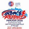 Il 22 ottobre appuntamento con la prima Unipg Run Restart, la run race dell'Università di Perugia