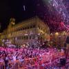 La festa della Sir Susa Scai Perugia in piazza IV novembre come ricordo di un'annata eccezionale