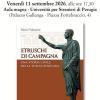 Un nuovo libro sugli Etruschi a Perugia da parte dell'ex sindaco Mario Valentini