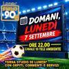 Stasera riparte "Studio 90" sul calcio umbro dei dilettanti: alle 22 su Tele Ambiente (canale 18)