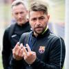 Il tecnico perugino Luca Cannoni insieme al Barcellona al “BarcaAcademy Camp Garda”