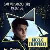 Grande attesa per il concerto di Nicolò Filippucci del 19 luglio a San Venanzo: chiuderà il festival "In...Canto d'Estate"