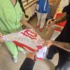 La maglia autografata di Luigi Canotto ad un tifoso del Perugia ospite del Sodalizio di San Martino