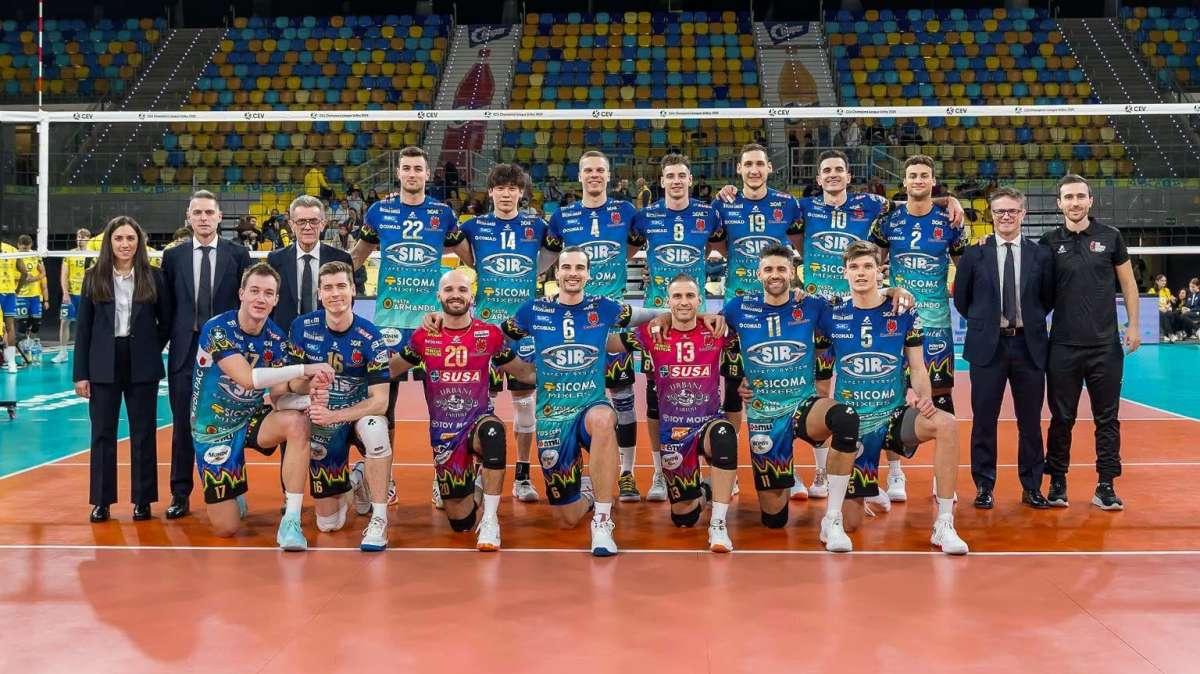 Sofferenza della Sir Perugia alle Isole Canarie in Champions League: ma c'è la vittoria al tie-break