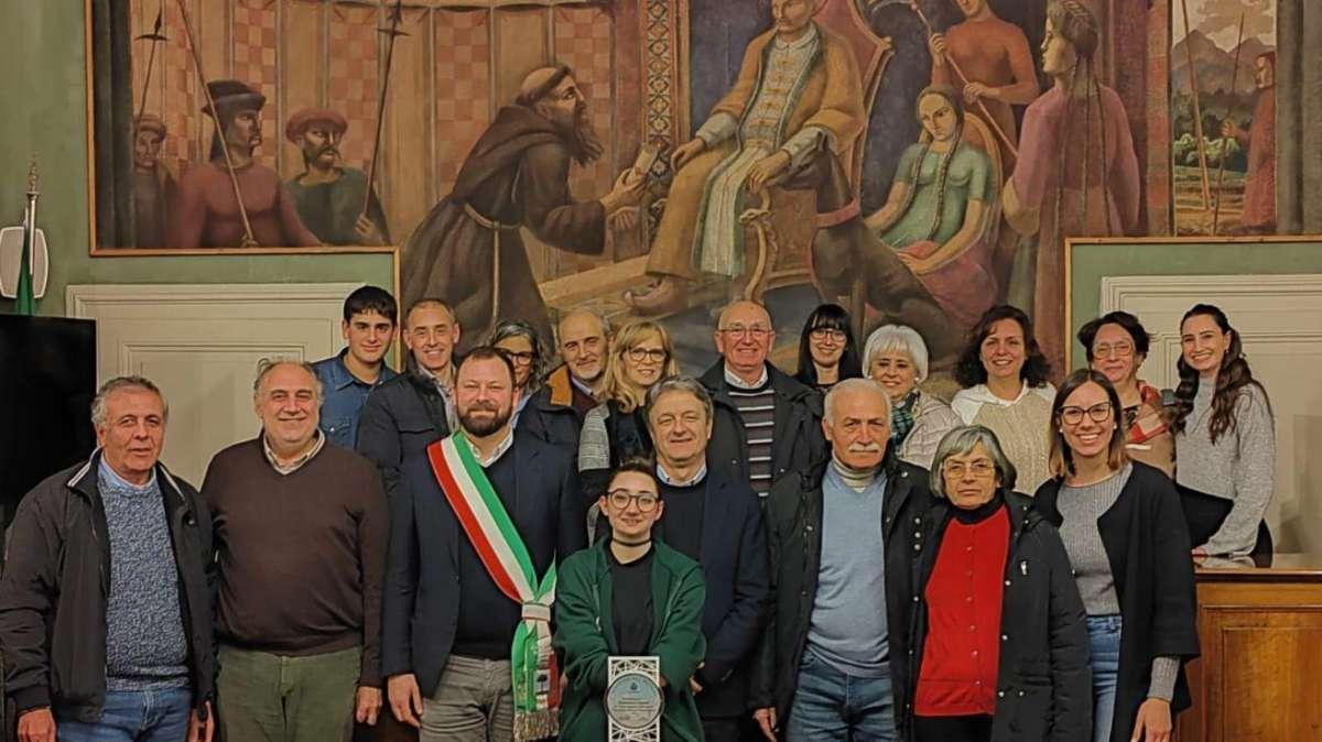 Per Francesca Cesarini la targa "Magione del mondo": un'eccellenza nello sport