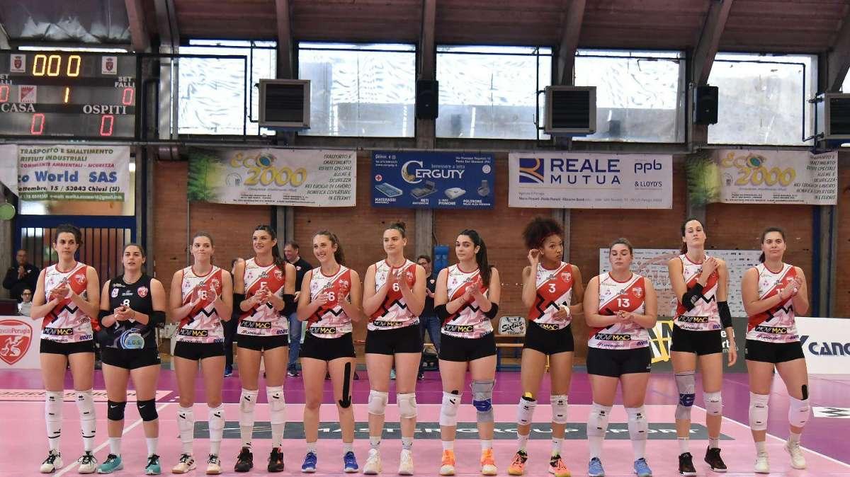 Clamorosa Pallavolo Perugia! Già retrocessa batte anche la capolista della Pool Salvezza dell'A2 femminile