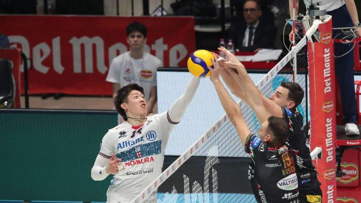 La Sir Susa Vim Perugia gioca domenica a Milano: a riposo alcuni titolari? 