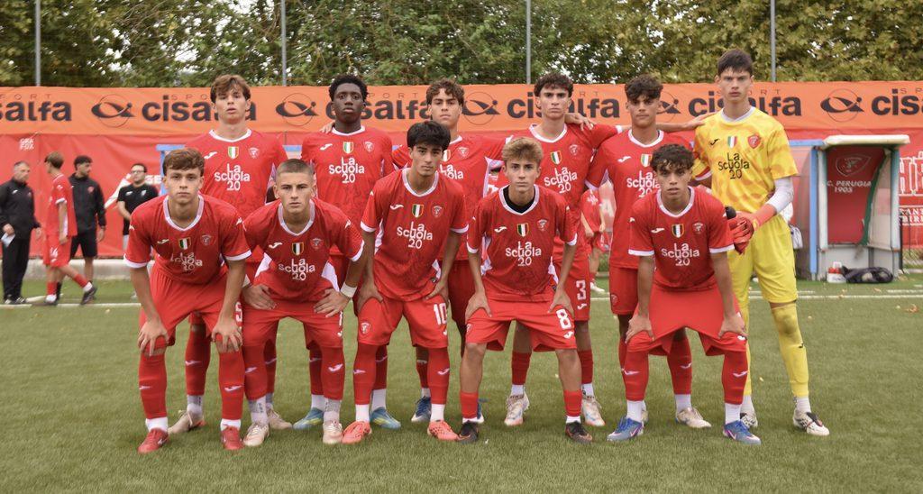 Under 17: Perugia-Casertana 6-0 con la doppietta di Basili e non solo...