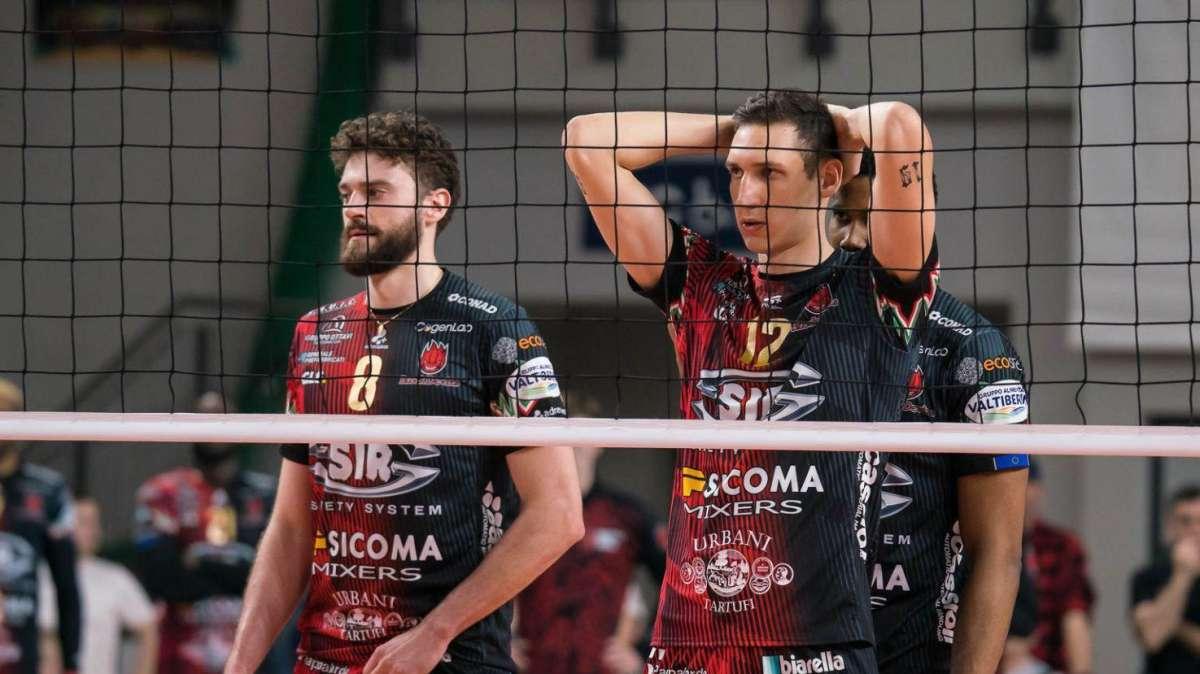 La netta sconfitta della Sir Perugia in Champions League contro i campioni dello Zaksa