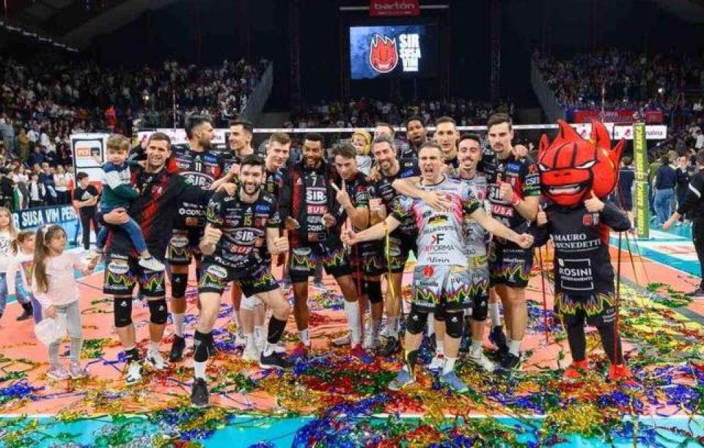 Domani sarà il giorno della festa-scudetto per la Sir Susa Vim Perugia? In campo alle 18 a Monza