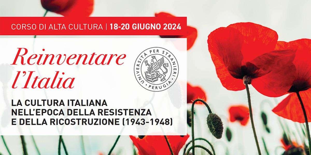All'Università per Stranieri di Perugia si parla di "Reinventare l'Italia..."