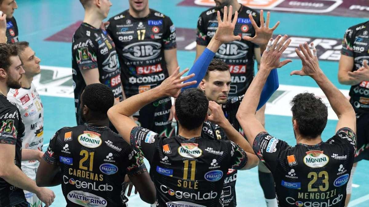 La partita di oggi tra Sir Safety Susa Perugia e Lube Civitanova vista dagli ospiti
