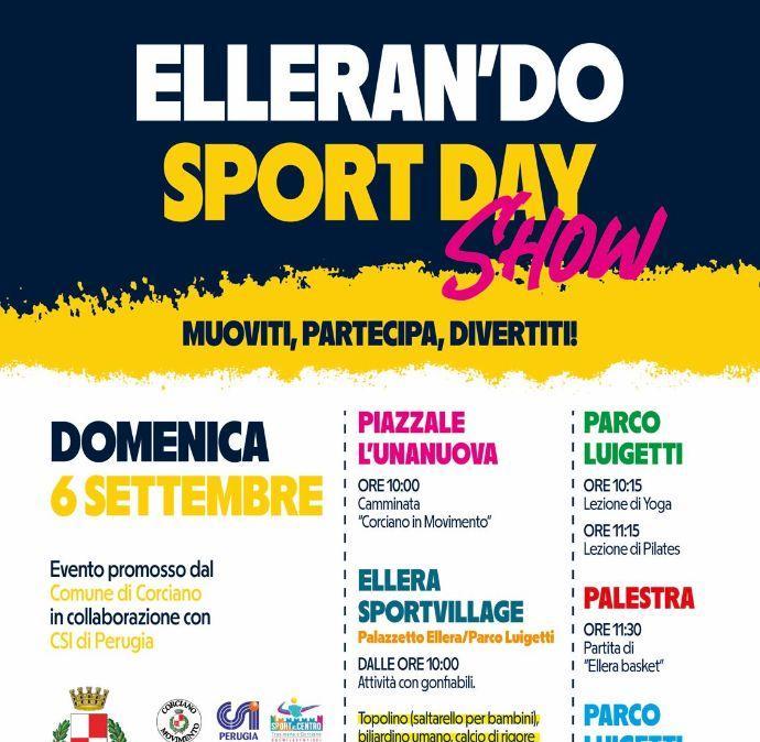 Torna "Elleran'do" dal 2 al 6 settembre, con il gran finale ad Ellera con lo "Sport Day Show"