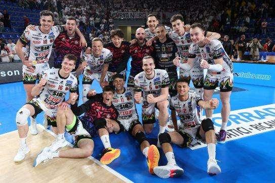 La Sir Perugia batte Civitanova ed è vicina allo scudetto! Mercoledì la festa al PalaBarton?