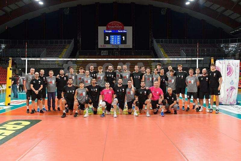 Vittoria in amichevole della Sir Susa Vim Perugia con una grande Ben Tara