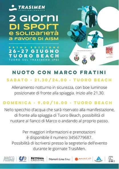 Gli orari degli appuntamenti a TrasiMen: oggi e domani a Tuoro