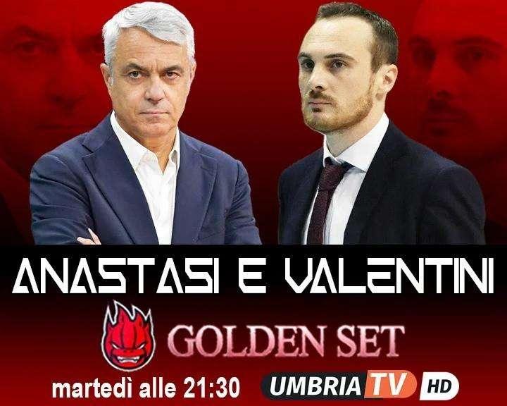 Stasera alle 21.30 su UmbriaTv la trasmissione "Golden Set" con questi ospiti