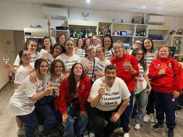 La Pietralunga Volley in festa per la promozione in Prima divisione femminile