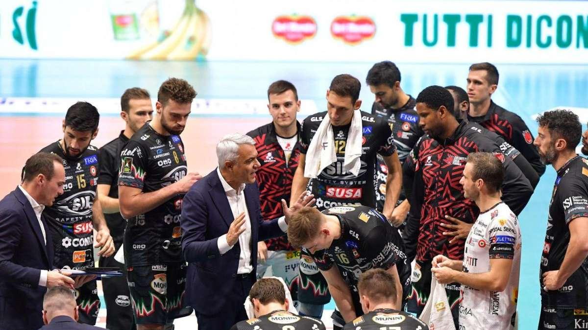 La Sir Safety Susa Perugia domani nella sfida contro Piacenza