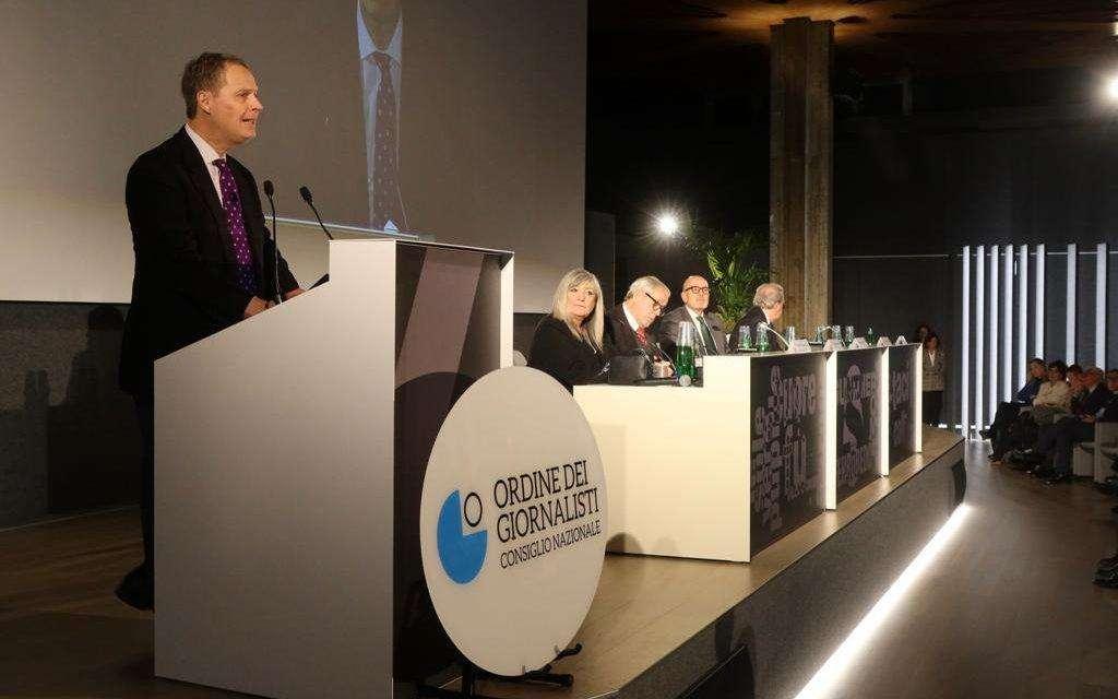 I 60 anni dalla nascita dell'Ordine dei Giornalisti: il presidente Carlo Bartoli 