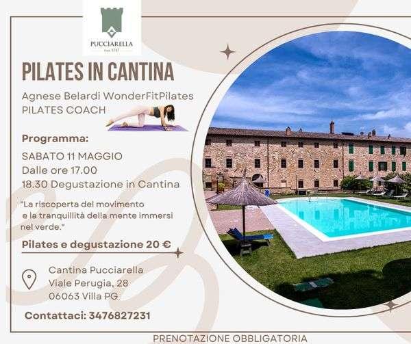 L'11 maggio torna il pilates in cantina con Agnese Belardi: appuntamento all'Azienda Pucciarella