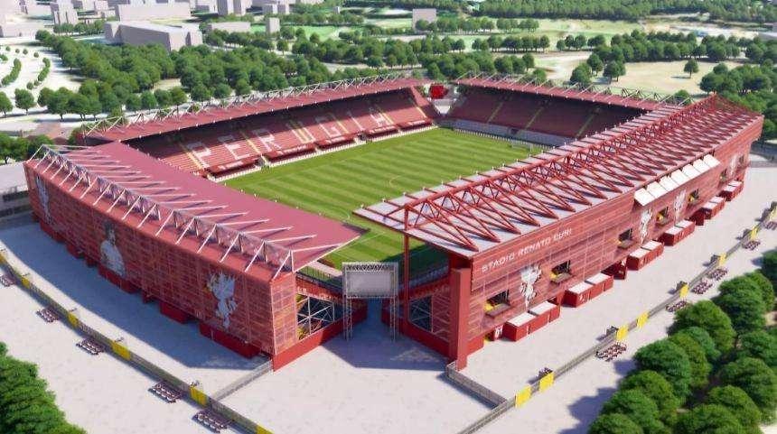 Approvato il progetto esecutivo per i lavori dello Stadio Curi: si parte da Curva Nord e Gradinata